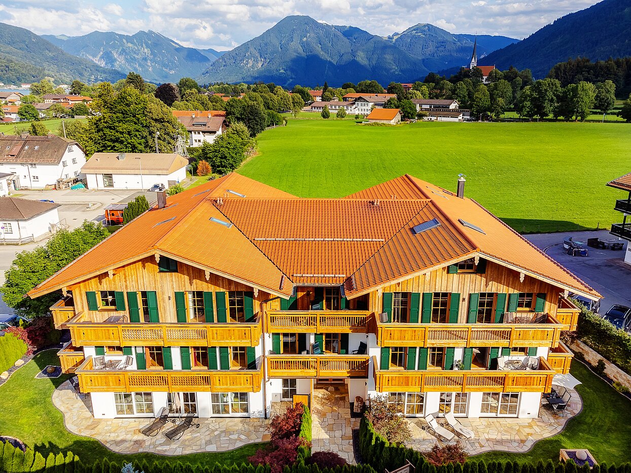 Appartamento al piano terra a 3 camere | Bad Wiessee | 70053 | Luftaufnahme