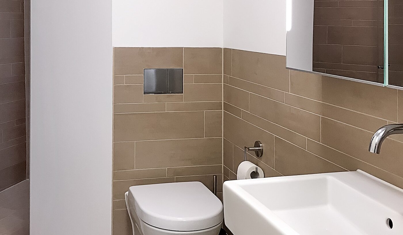 Appartamento al piano terra a 1.5 camere | München-Lehel | 70149 | ...gestalteten Bad