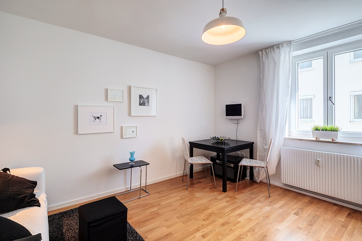Appartamento a 2 camere | München-Maxvorstadt | 70398 | Wohnbereich