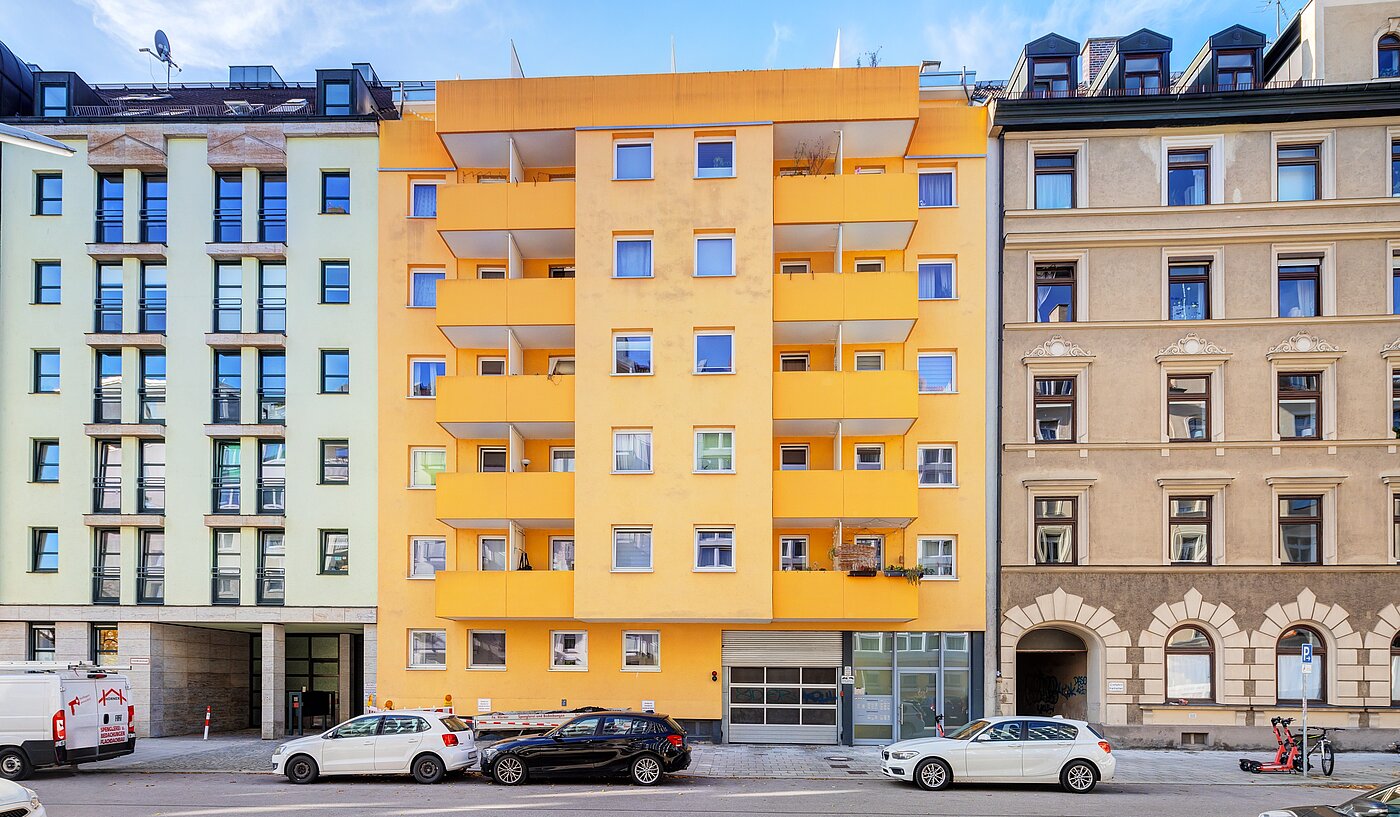 Appartamento a 1 camera | München-Haidhausen | 70312 | Außenansicht