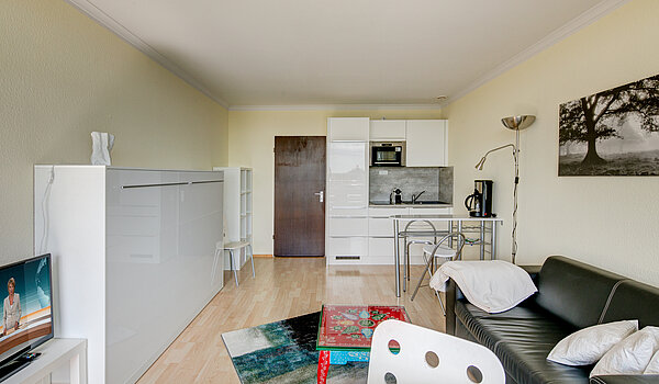 Apartment a 1 camera | München-Haidhausen | 70275 | Wohn- und Schlafbereich