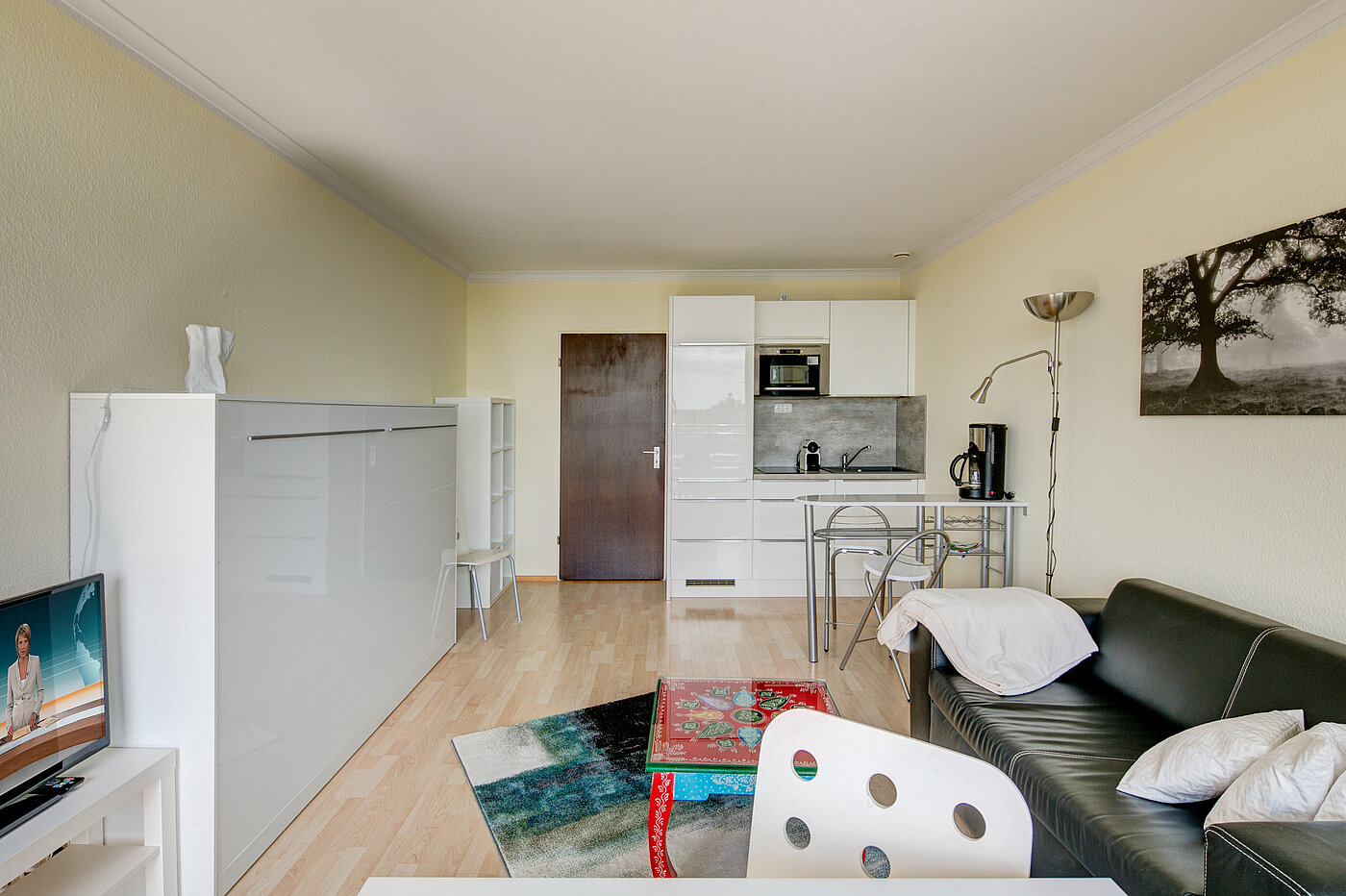 Apartment a 1 camera | München-Haidhausen | 70275 | Wohn- und Schlafbereich