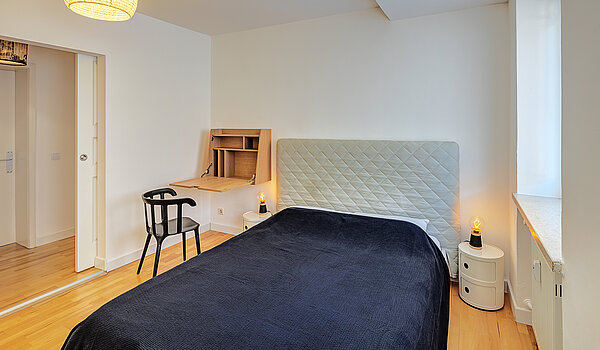 Appartamento a 3 camere | München-Haidhausen | 70447 | Gemütliches Bett