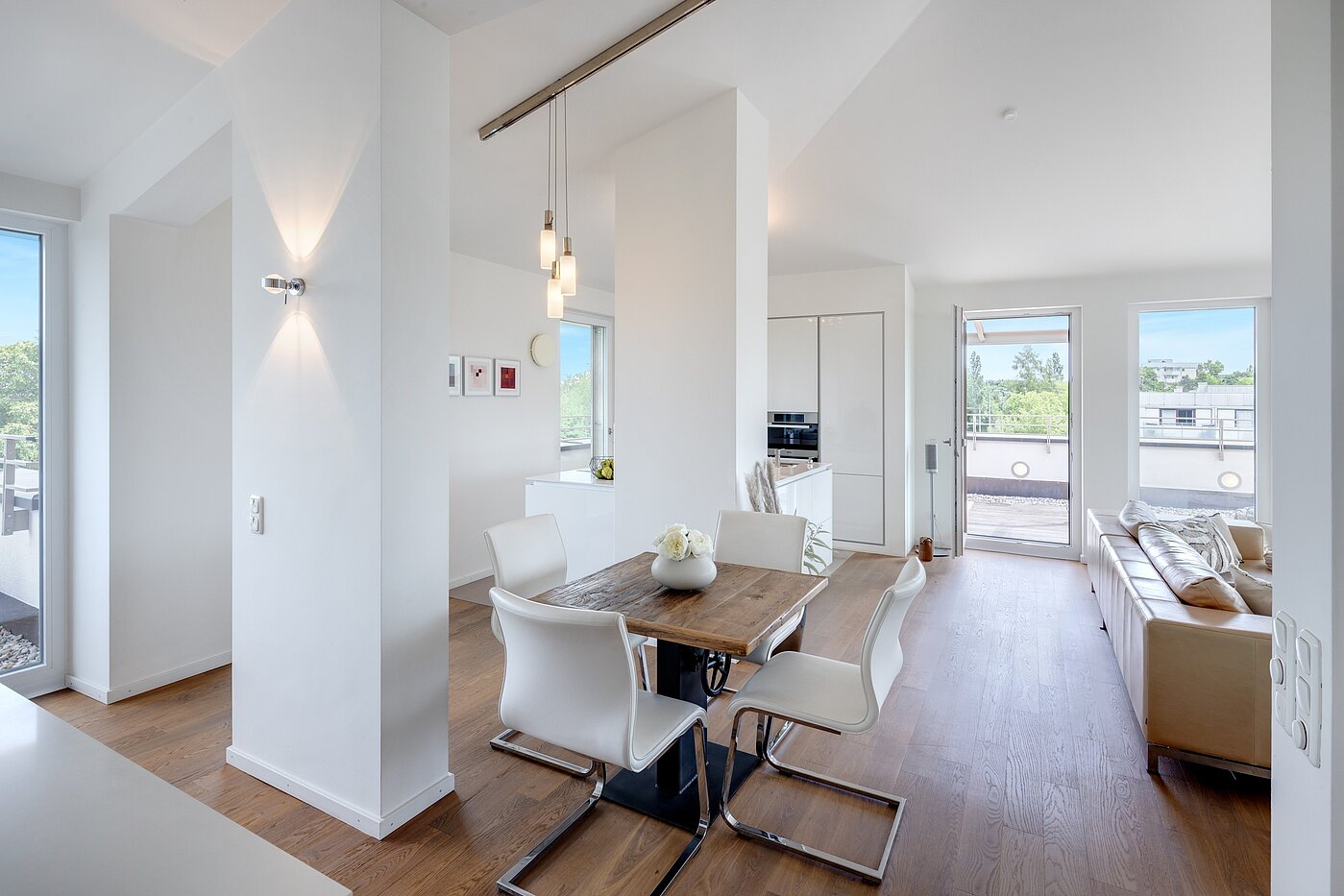 Penthouse a 3.5 camere | München-Oberföhring | 70237 | ...mit Essbereich