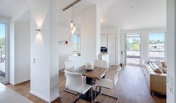 Penthouse a 3.5 camere | München-Oberföhring | 70237 | ...mit Essbereich
