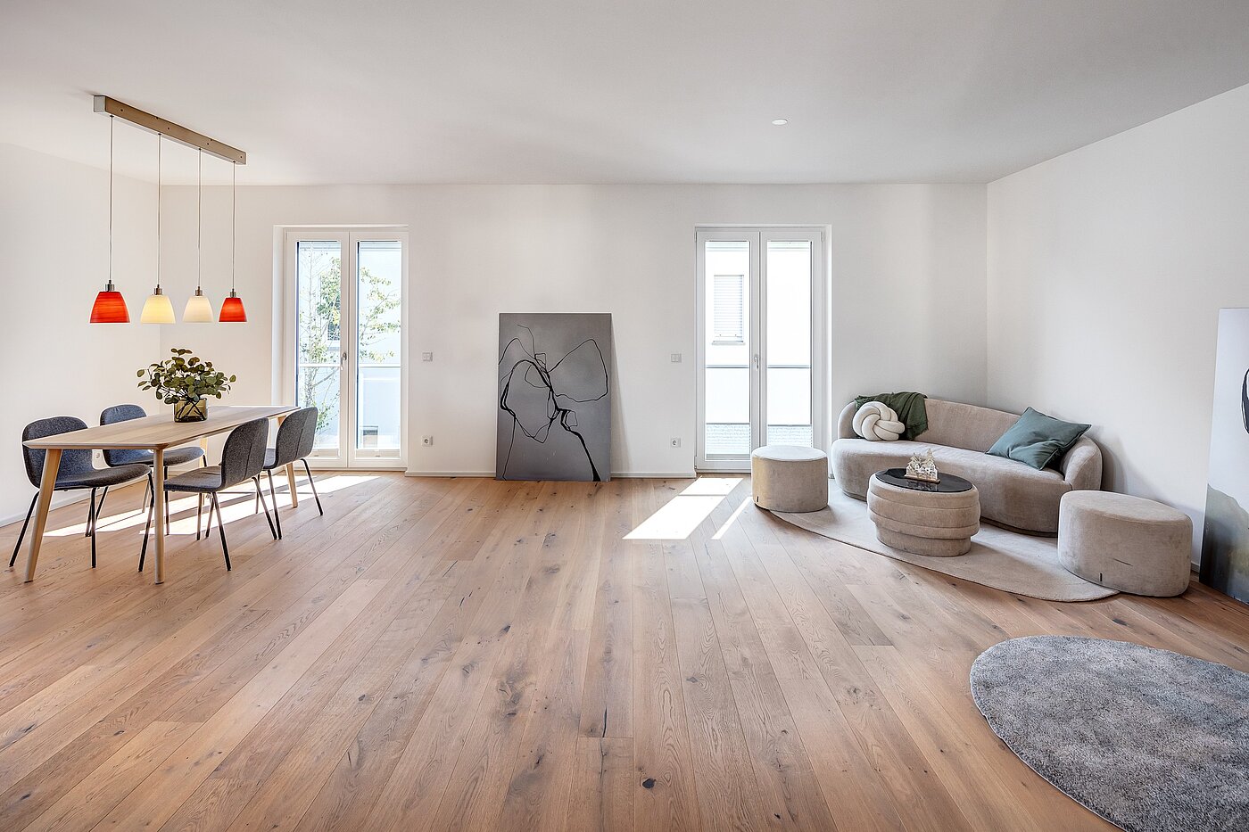 Appartamento Maisonette a 4 camere | München-Obermenzing | 701553 | Lichtdurchfluteter Wohnbereich