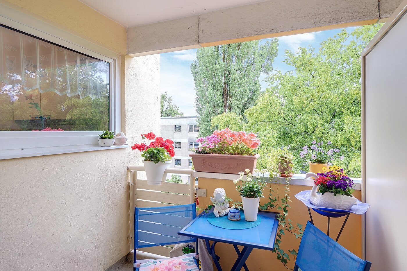 Appartamento a 1 camera | München-Forstenried | 2106ML6 | Sonnige Loggia