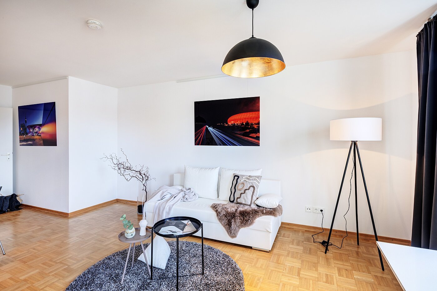 Appartamento a 3 camere | München-Schwabing | 70299 | Wohn- und Essbereich