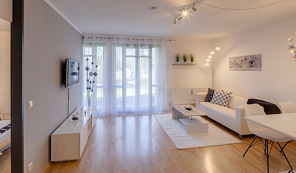 Appartamento al piano terra a 2 camere | München-Feldmoching | 70424 | Wohnen und...