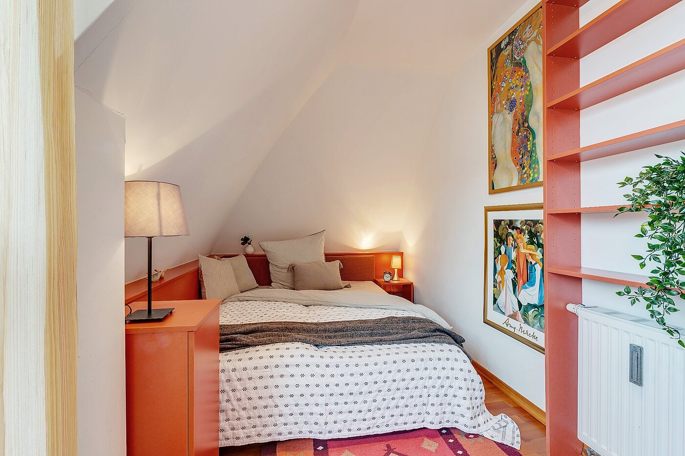 Appartamento mansardato a 2 camere | München-Sendling | 1911ML4 | Schlafzimmer