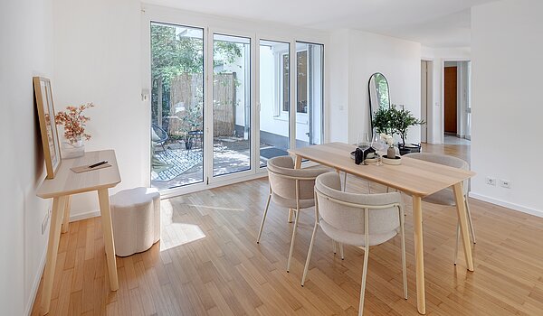 Appartamento al piano terra a 2 camere | München-Laim | 70464 | ...und Essbereich
