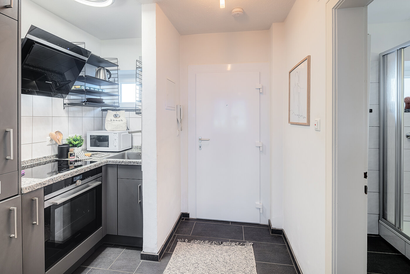 Apartment a 1 camera | München-Schwabing | 70211 | Eingangsbereich mit...