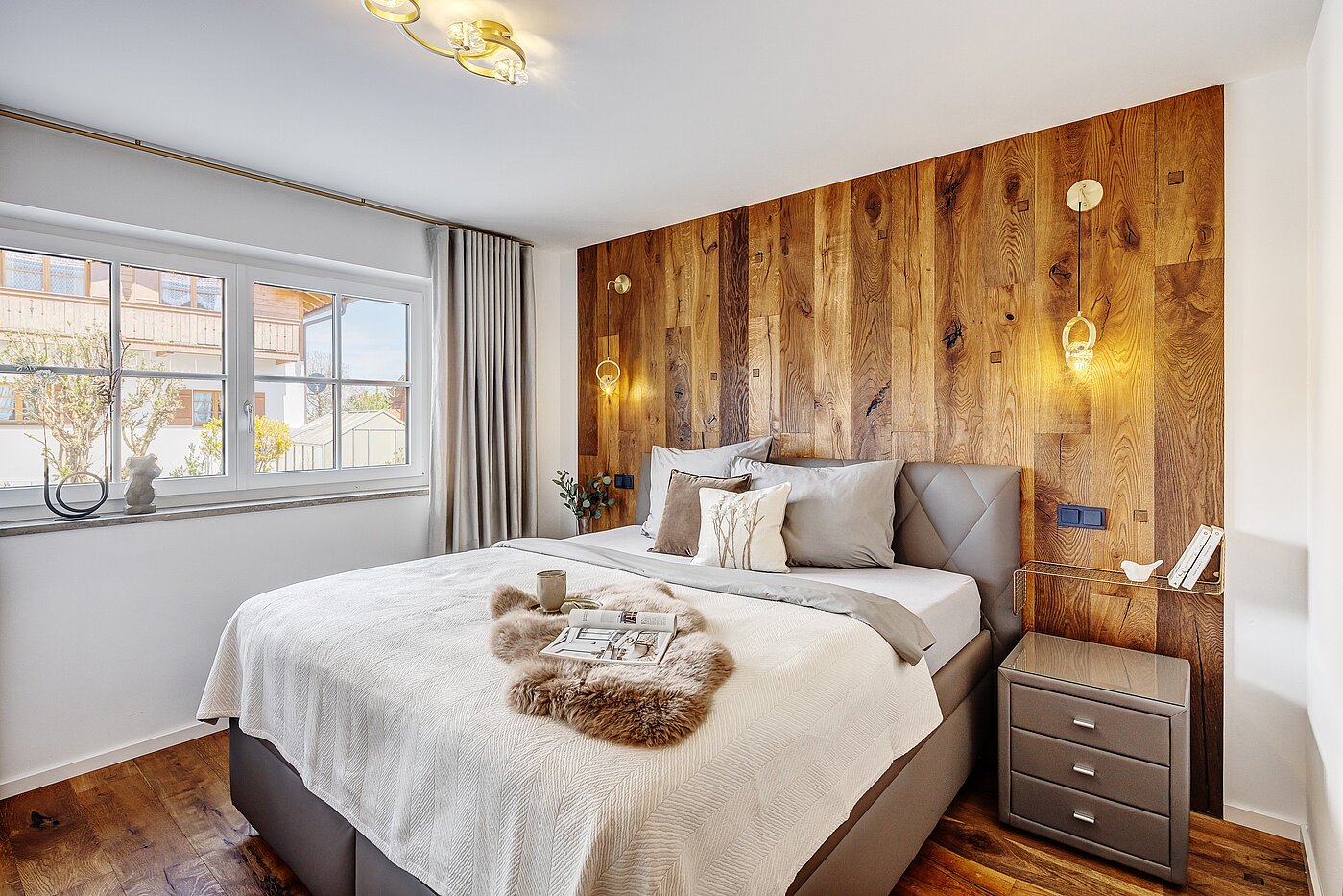 Appartamento al piano terra a 2 camere | Bad Wiessee | 700942 | Lichtdurchflutetes Schlafzimmer...