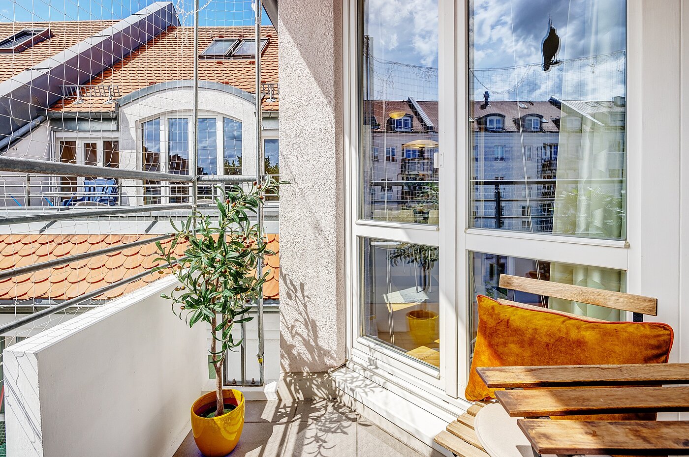 Appartamento a 1.5 camere | München-Schwabing | 2205ML81 | Sonniger Balkon