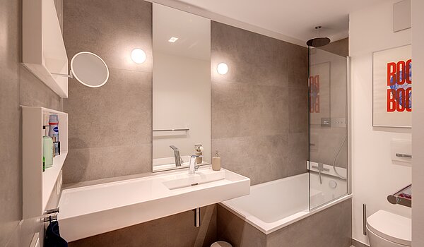 Appartamento a 2 camere | München-Isarvorstadt | 70459 | Badewanne