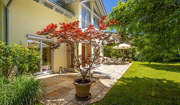 Casa indipendente a 5 camere | Icking | 70438 | ...Wohnterrasse mit...