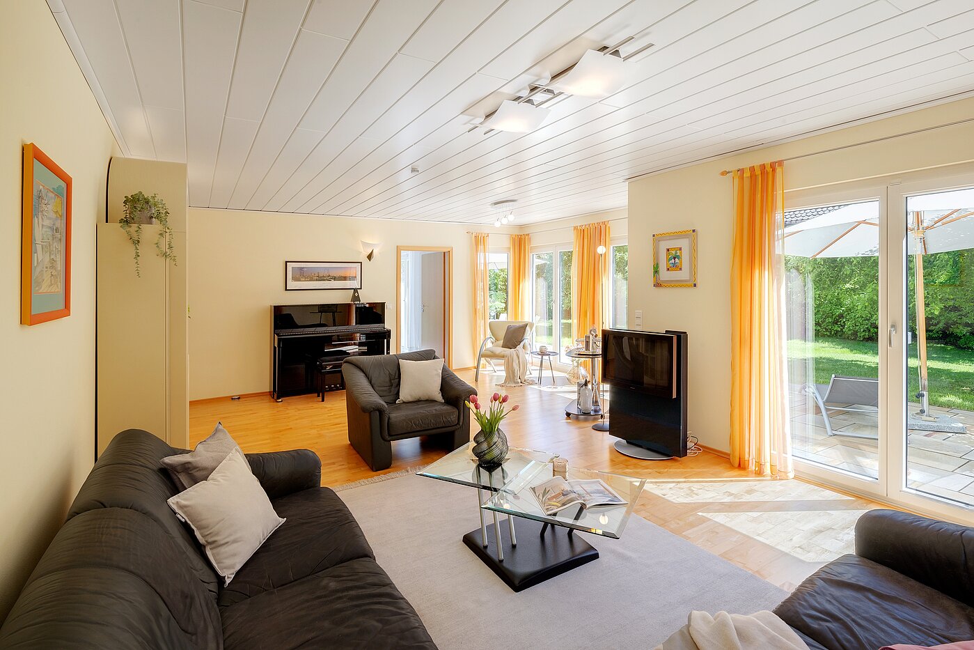Casa indipendente a 5 camere | Icking | 70438 | Heller Wohnbereich mit...