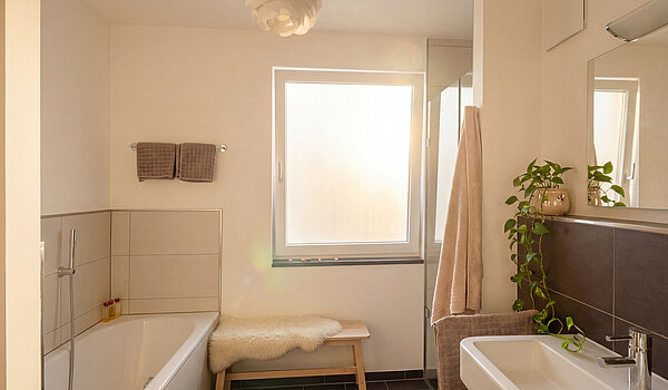 Penthouse a 2 camere | München-Bogenhausen | 70385 | Tageslichtbad mit...