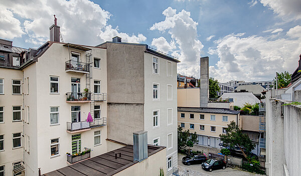 Apartment a 1 camera | München-Maxvorstadt | 70448 | Rückgebäude