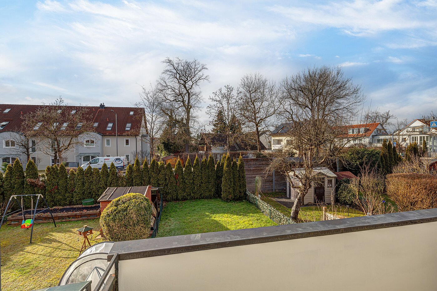 Casa centrale a schiera a 5 camere | Unterschleißheim | 70187 | ...mit Blick auf den Garten