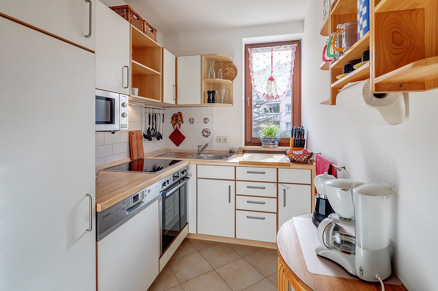 Appartamento a 2 camere | München-Schwabing | 2205ML62 | Küche mit Fenster...