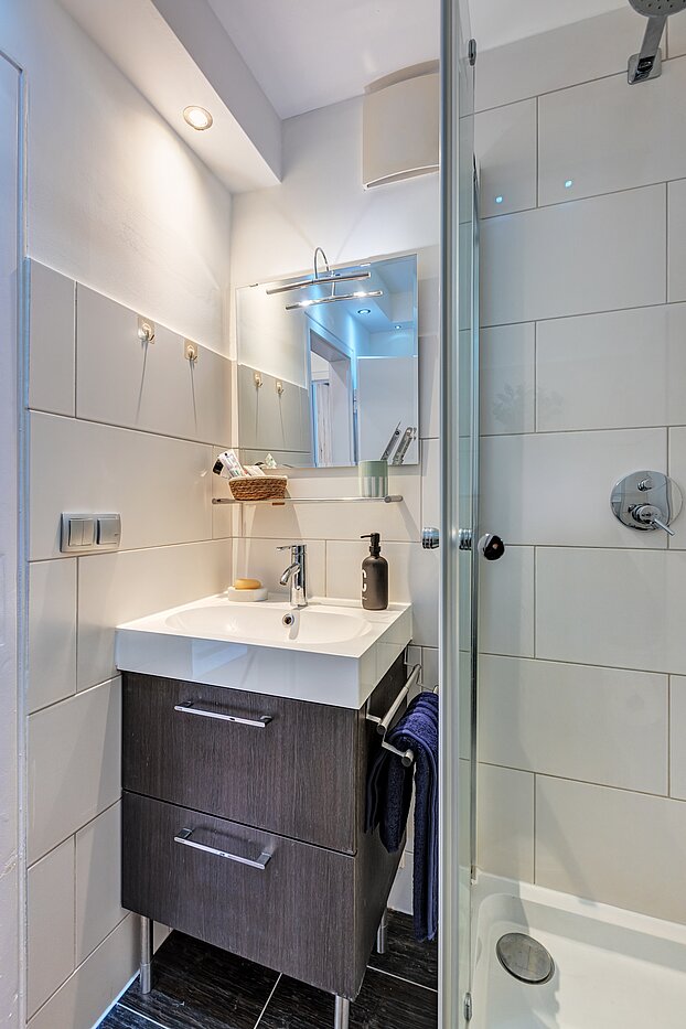 Appartamento a 1 camera | München-Schwabing | 70454 | Duschbad mit...