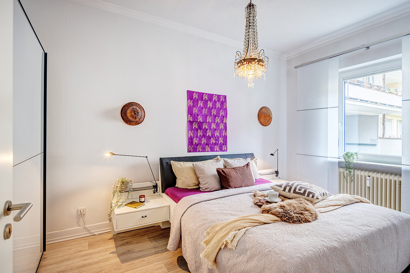 Appartamento al piano terra a 2 camere | München-Schwabing | 70394 | Schlafzimmer