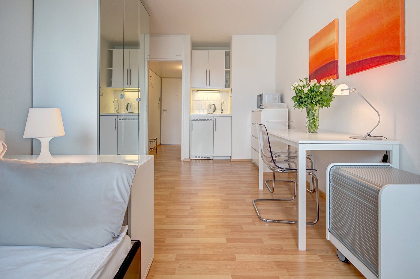Appartamento al piano terra a 1 camera | München-Isarvorstadt | 1908ML5 | Wohnzimmer-Beispiel