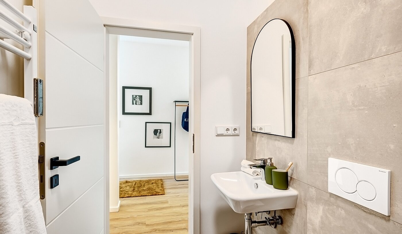 Appartamento a 2.5 camere | München-Obermenzing | 700191 | ...mit Handtuchheizkörper