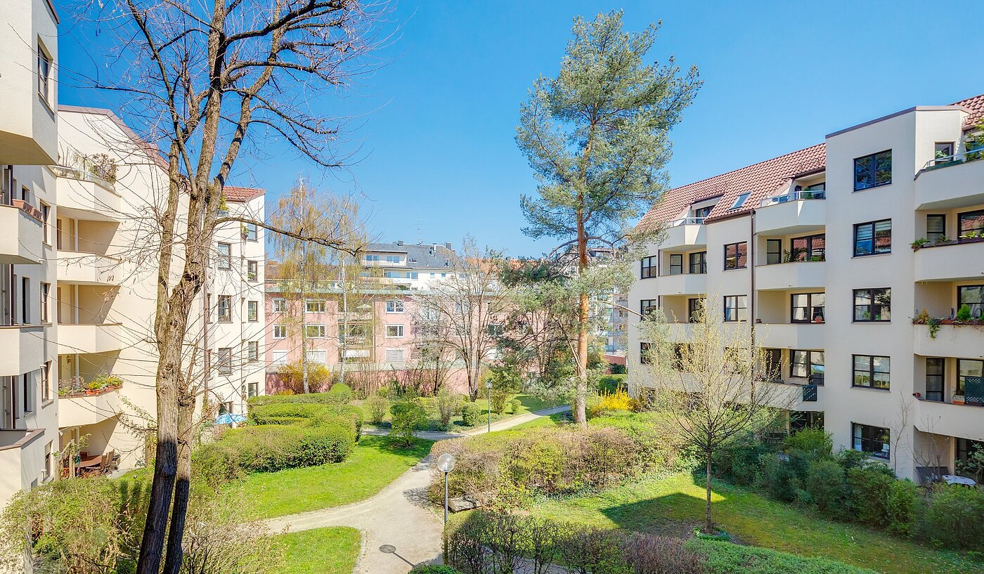 Appartamento a 2 camere | München-Neuhausen | 2003ML5 | ...zum grünen Innenhof