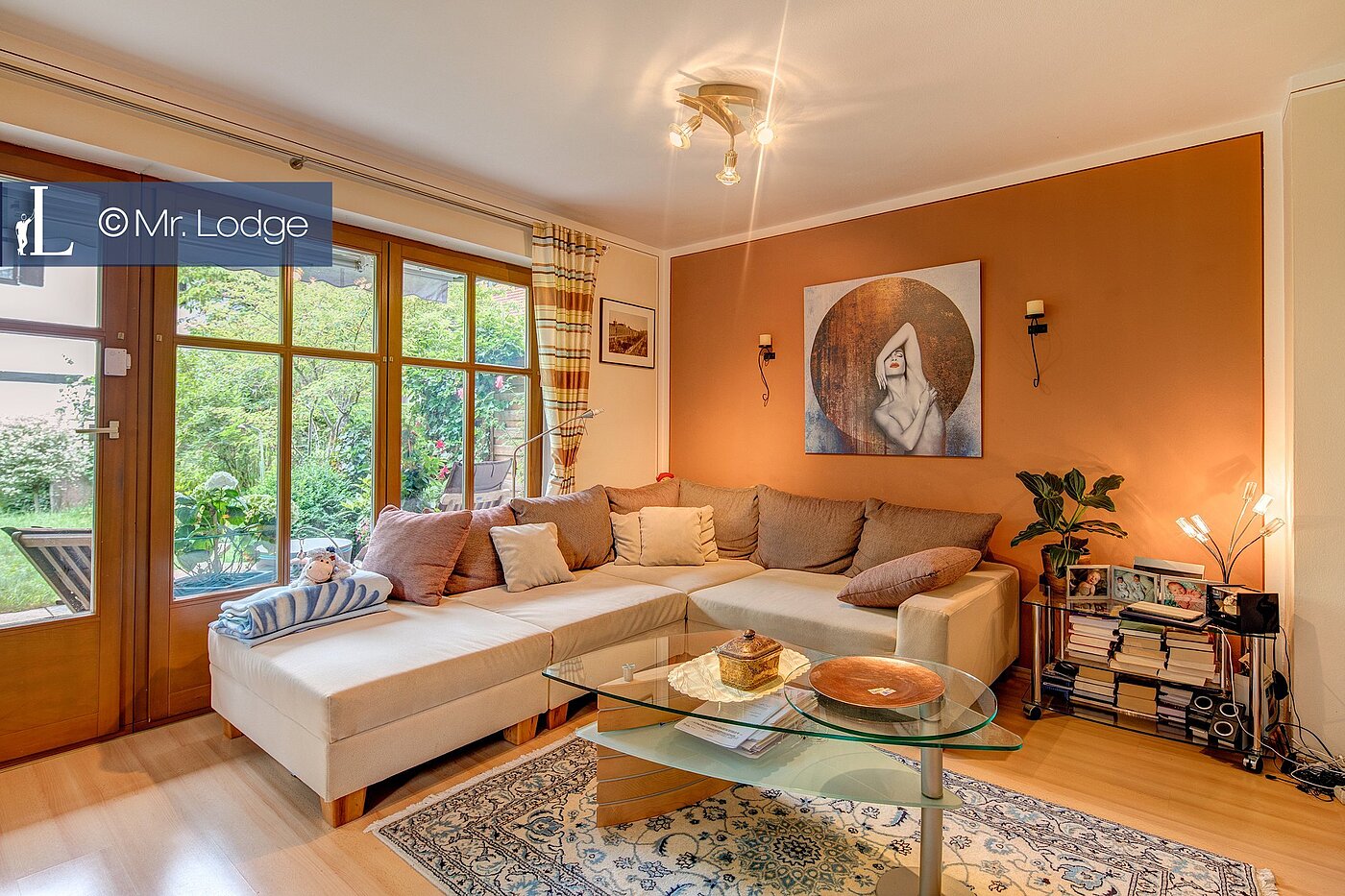 Appartamento al piano terra a 2 camere | München-Lochhausen | 1706ML1 | Helles Wohnzimmer