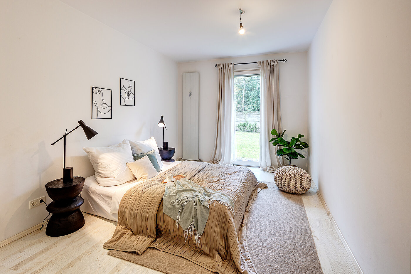 Appartamento al piano terra a 2.5 camere | 70018 | ...Ausblick zum Garten