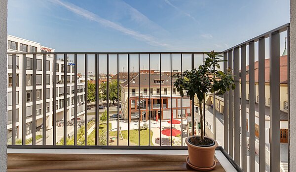 Appartamento a 2 camere | München-Maxvorstadt | 70023 | Balkon mit Morgensonne