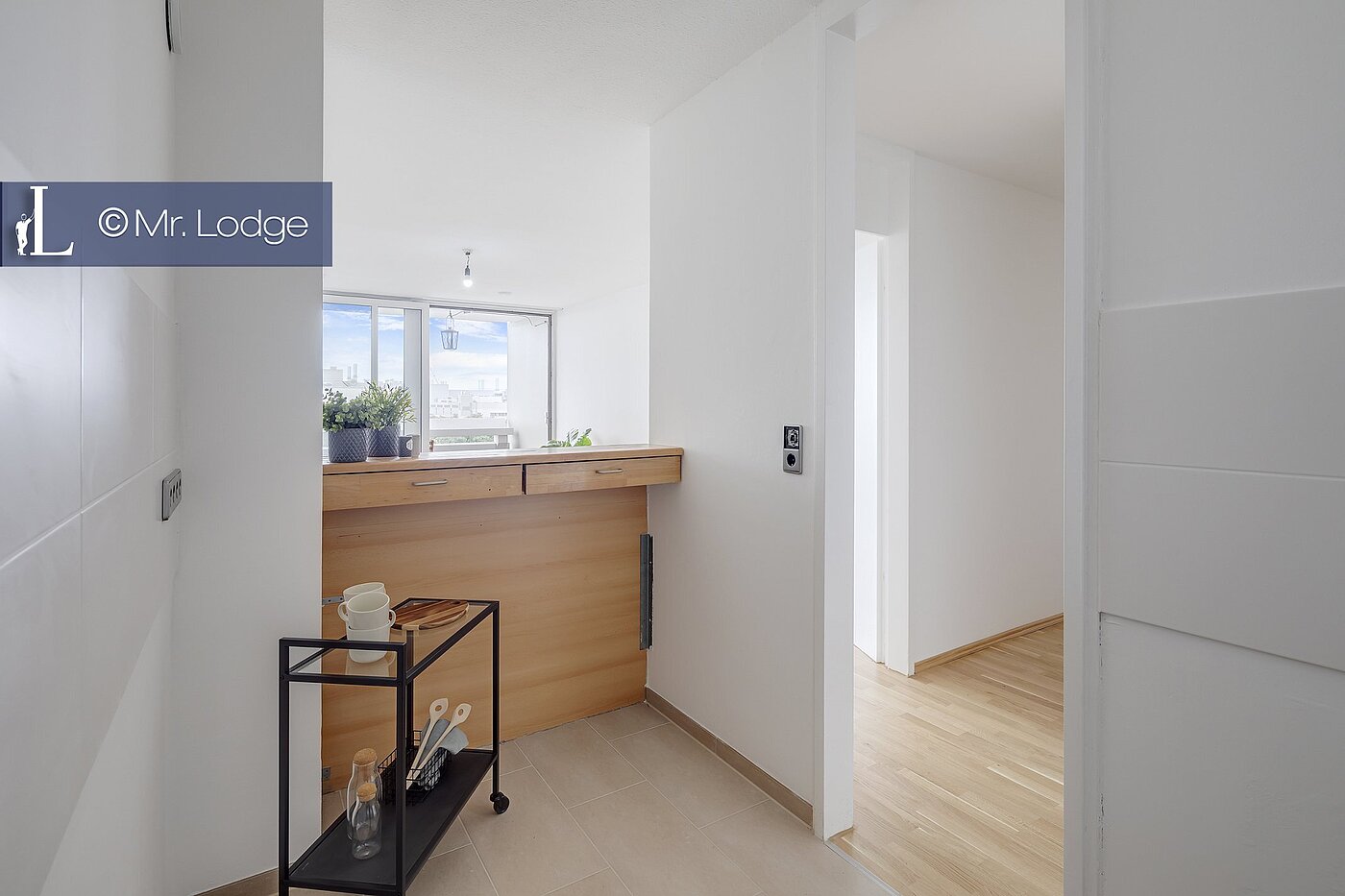 Appartamento a 3 camere | München-Milbertshofen | 1905ML7 | Küche mit Theke