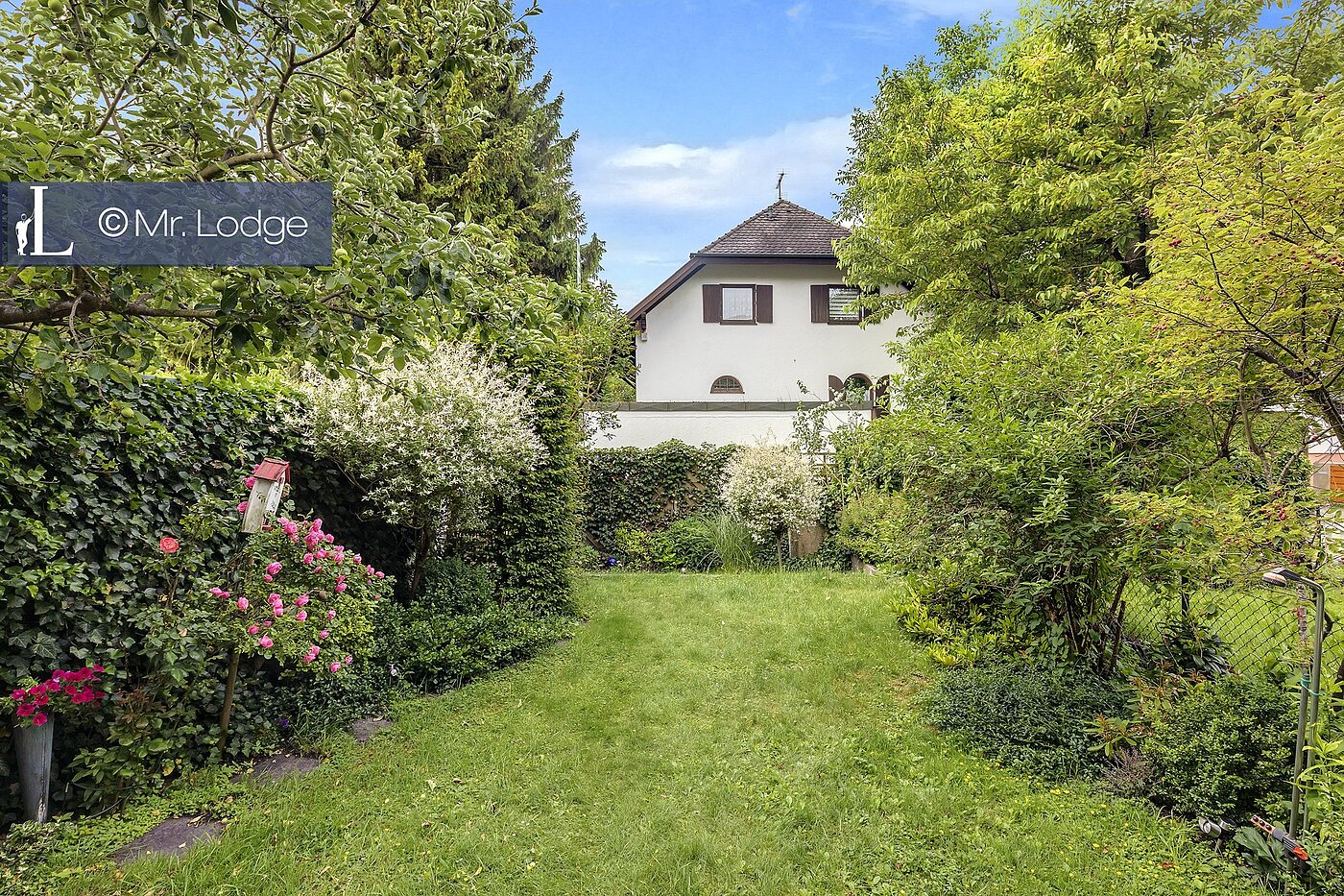 Appartamento al piano terra a 2 camere | München-Lochhausen | 1706ML1 | Garten, Blick von der Terrasse