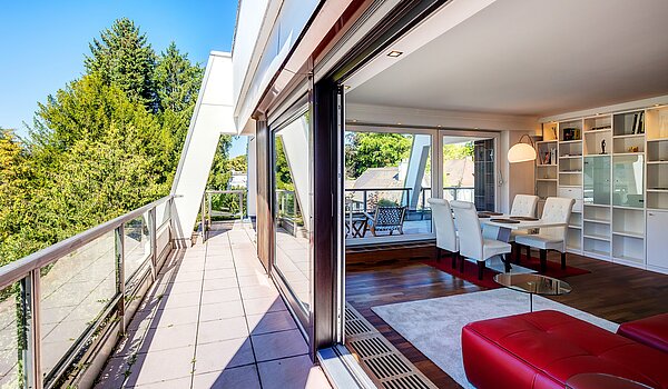 Penthouse a 2.5 camere | München-Harlaching | 702581 | Dachterrasse