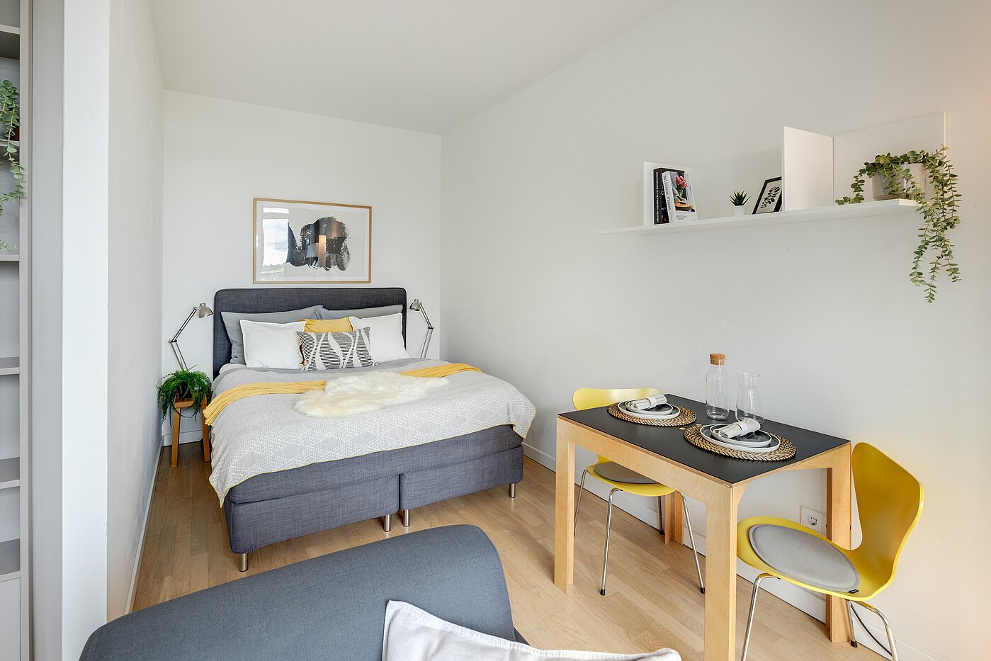 Apartment a 1.5 camere | München-Bogenhausen | 70233 | Wohnliche Schlafnische...