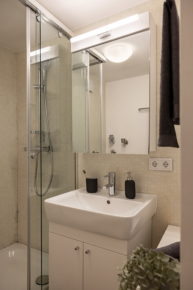 Appartamento a 2 camere | München-Solln | 70418 | Badezimmer...