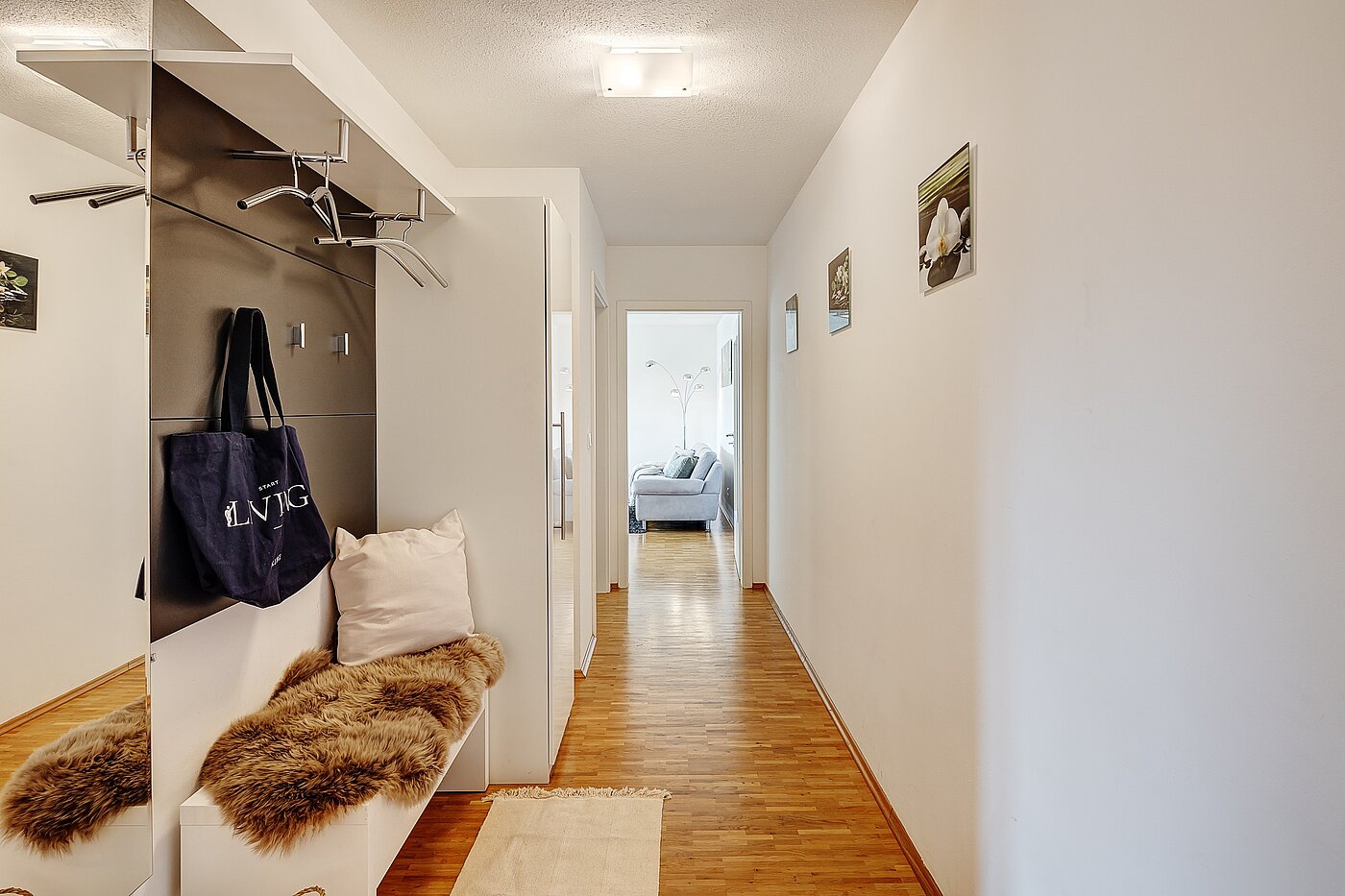 Appartamento a 3 camere | München-Laim | 2206ML2 | Blick in Richtung Wohnzimmer
