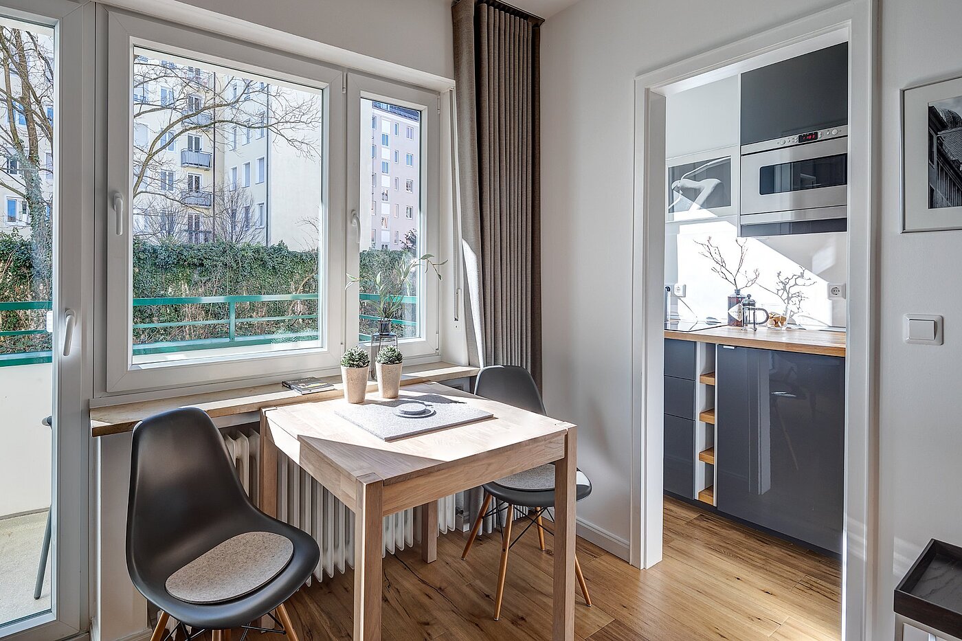 Appartamento a 1 camera | München-Schwabing | 2109ML5 | ... und Platz zum essen