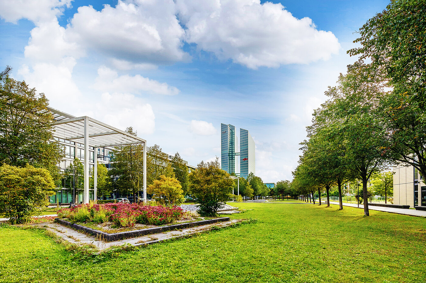 Appartamento a 2 camere | München-Schwabing | 70153 | Central-Park mit verschiedenen Themengärten