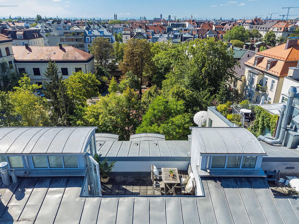 Appartamento a 2 camere | München-Schwabing | 2208ML2 | ...über den Dächern