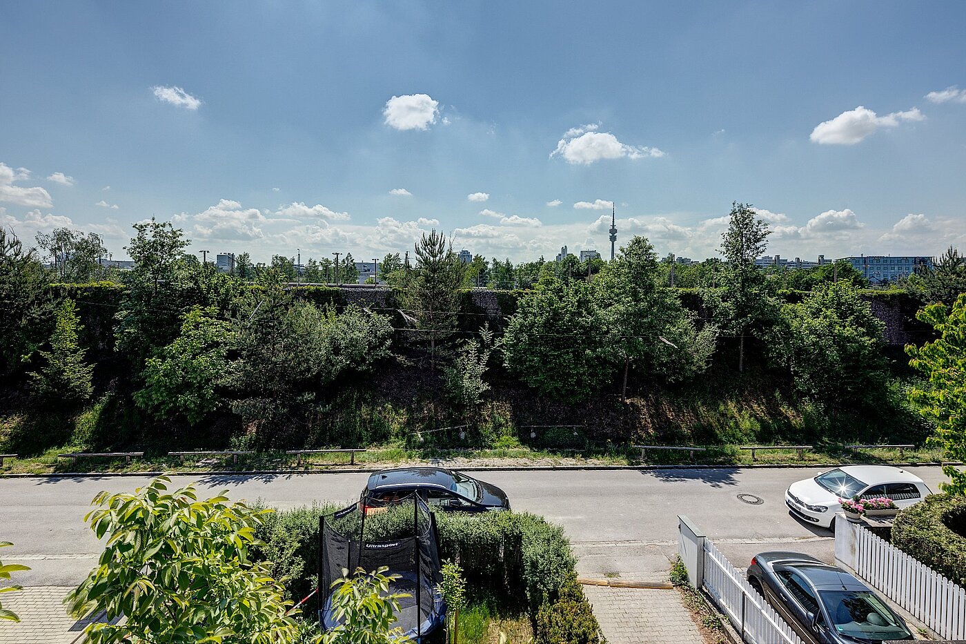 Appartamento mansardato a 3 camere | München-Hasenbergl | 1803ML5 | Blick vom Balkon