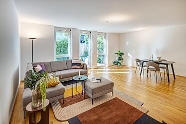 Thalkirchen: Vita urbana immersa nel verde – Appartamento con 2 camere e terrazza - disponibile