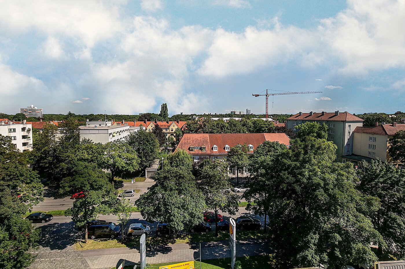 Appartamento a 1 camera | München-Schwabing | 70079 | ...mit weitläufigem Ausblick