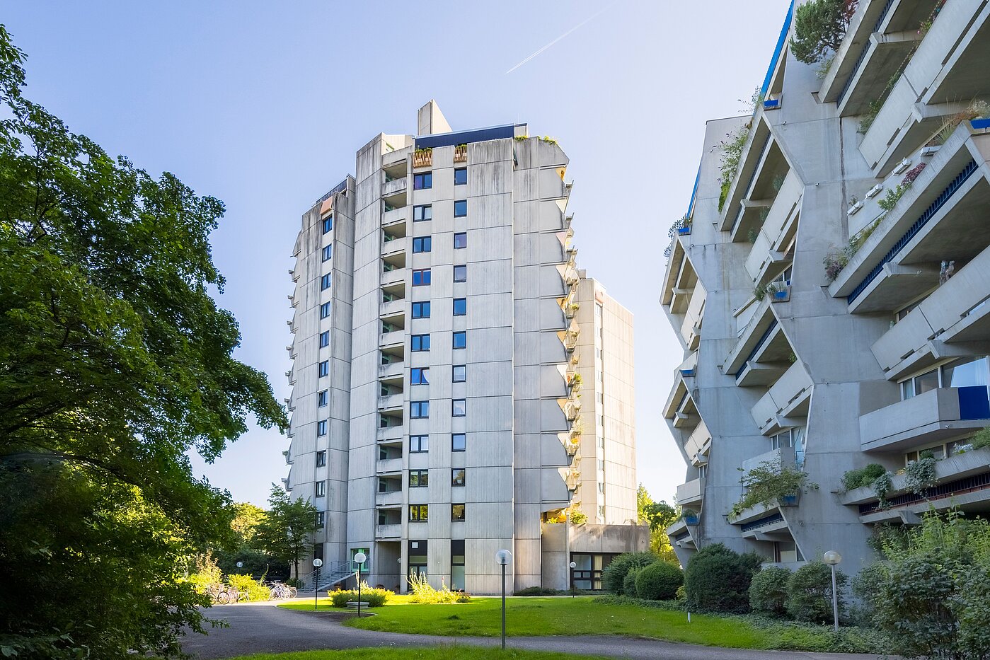 Appartamento a 1 camera | München-Schwabing | 70079 | ... und vom Innenhof