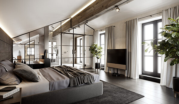 Proprietà speciale a 15 camere | Bad Wiessee | 701592 | Landhaus Master Bedroom