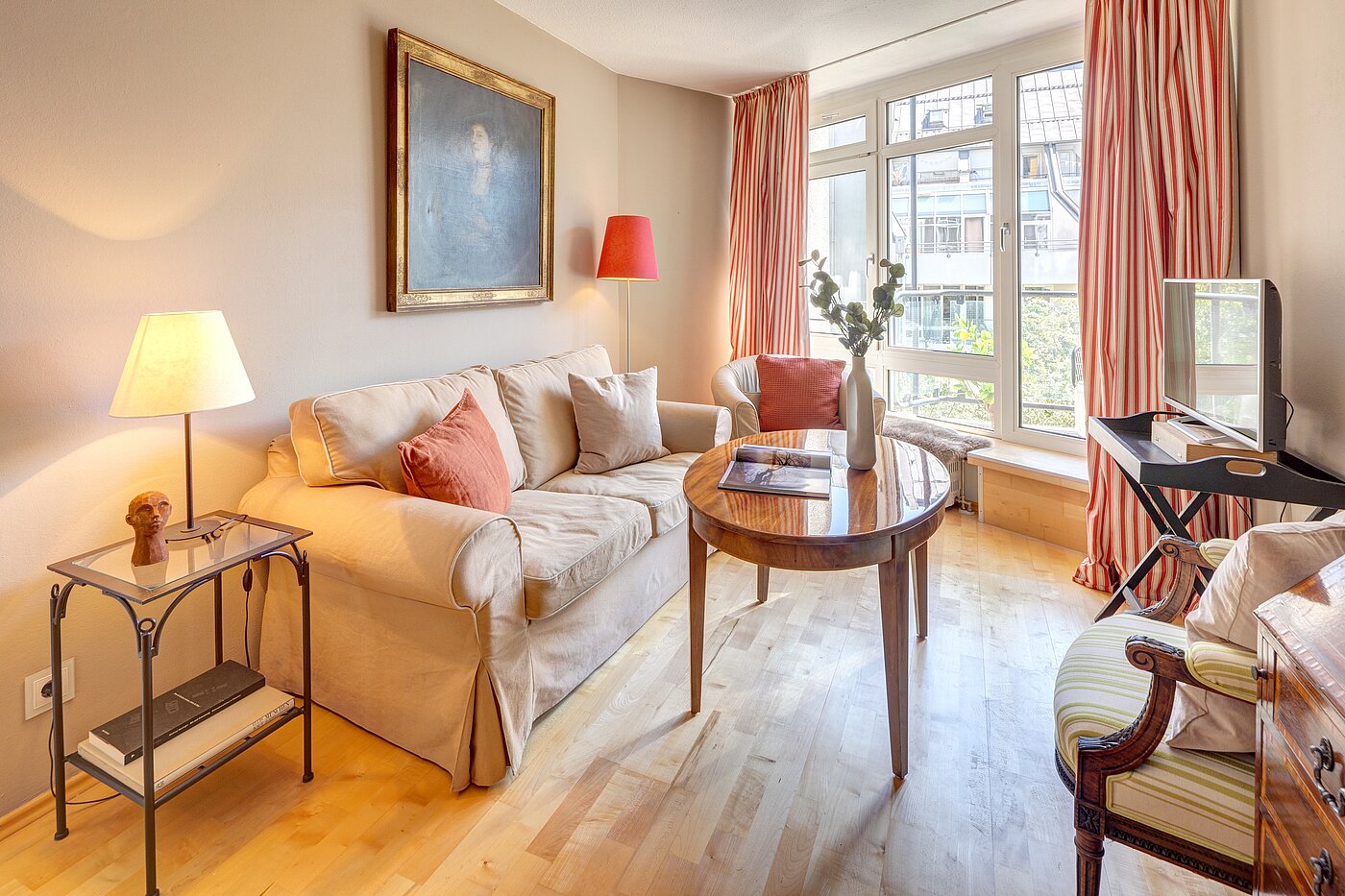 Appartamento a 1.5 camere | München-Maxvorstadt | 70480 | Wohnzimmer