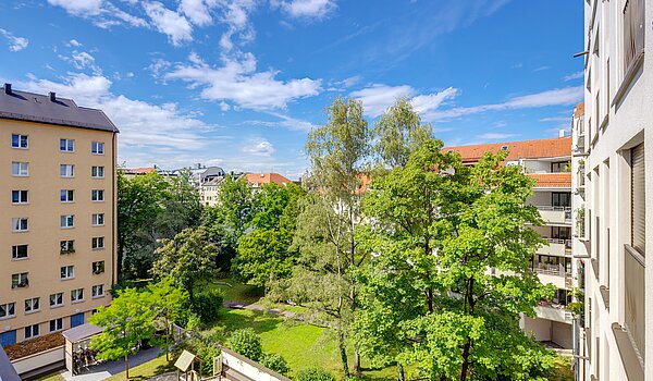 Appartamento a 3 camere | 70046 | ...und begrünten Innenhof