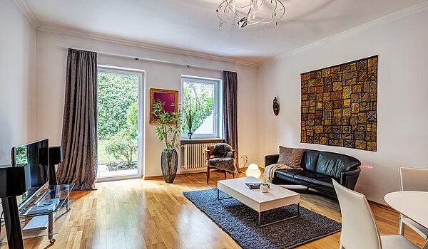 Appartamento al piano terra a 2 camere | München-Schwabing | 70394